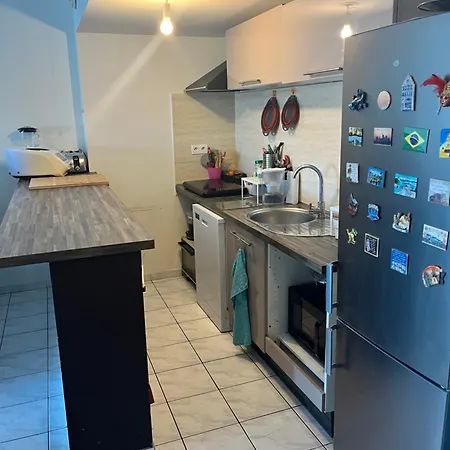 Apartment Agreable Salon,chambre Privatif Devant La Avec Parking *