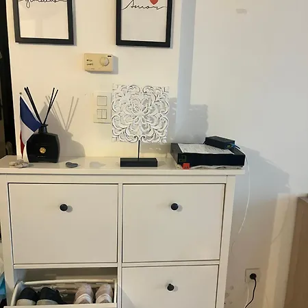 Apartment Agreable Salon,chambre Privatif Devant La Avec Parking