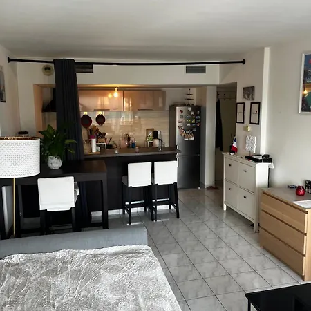 Agreable Salon,chambre Privatif Devant La Avec Parking