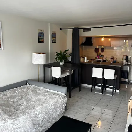 Apartment Agreable Salon,chambre Privatif Devant La Avec Parking