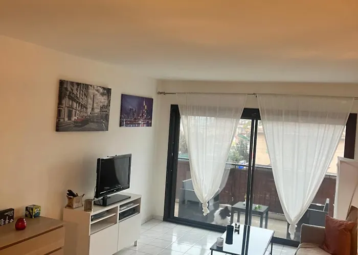 Grande Salon Climatisé Dans Partagé Avec Parking Devant La * Antibes