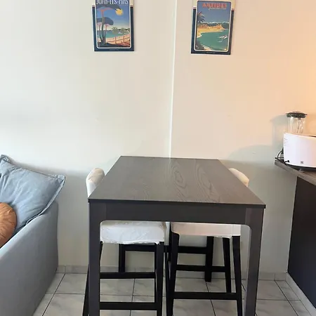 Grande Salon Climatisé Dans Partagé Avec Parking Devant La Antibes