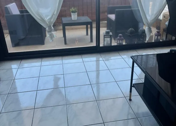 Appartement Grande Salon Climatisé Dans Partagé Avec Parking Devant La Antibes